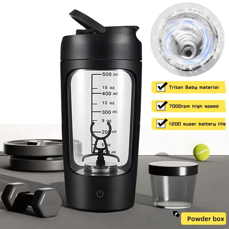 Elektryczny Shaker PowerMix do mieszania odżywek białkowych